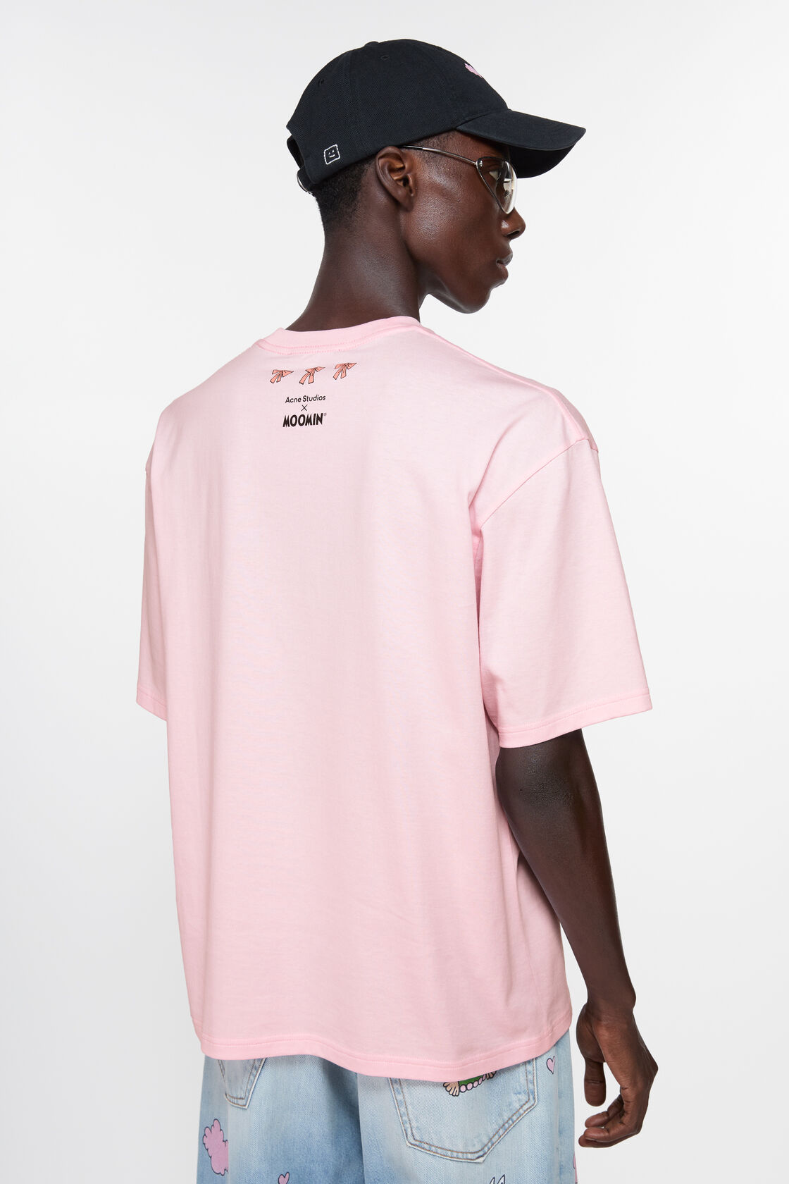 T-shirt Acne Studios x Moomin, Light pink, 2000x