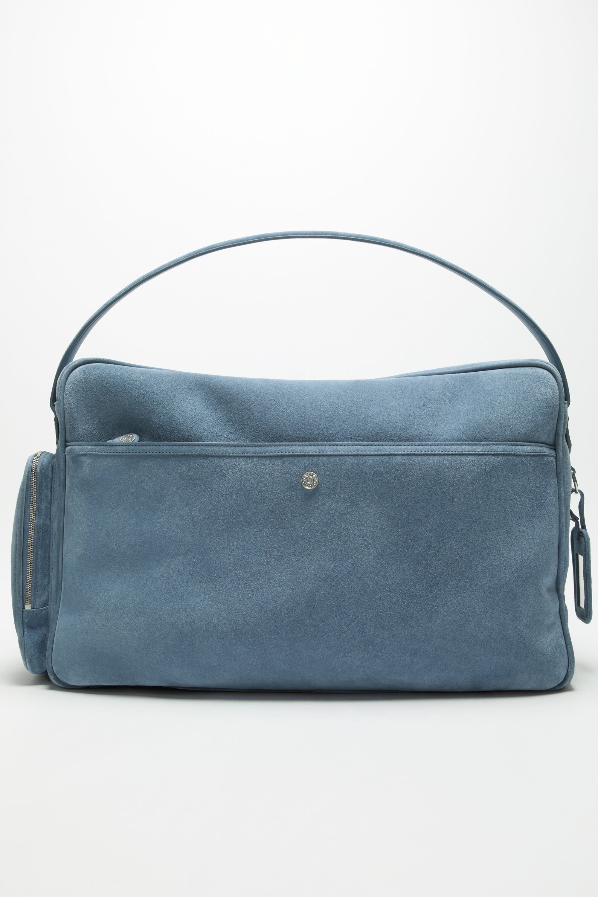 Acne Studios バッグ デニム風 ショルダー Acne Studios - Camero Hotel Suede Shoulder Bag - Denim Blue