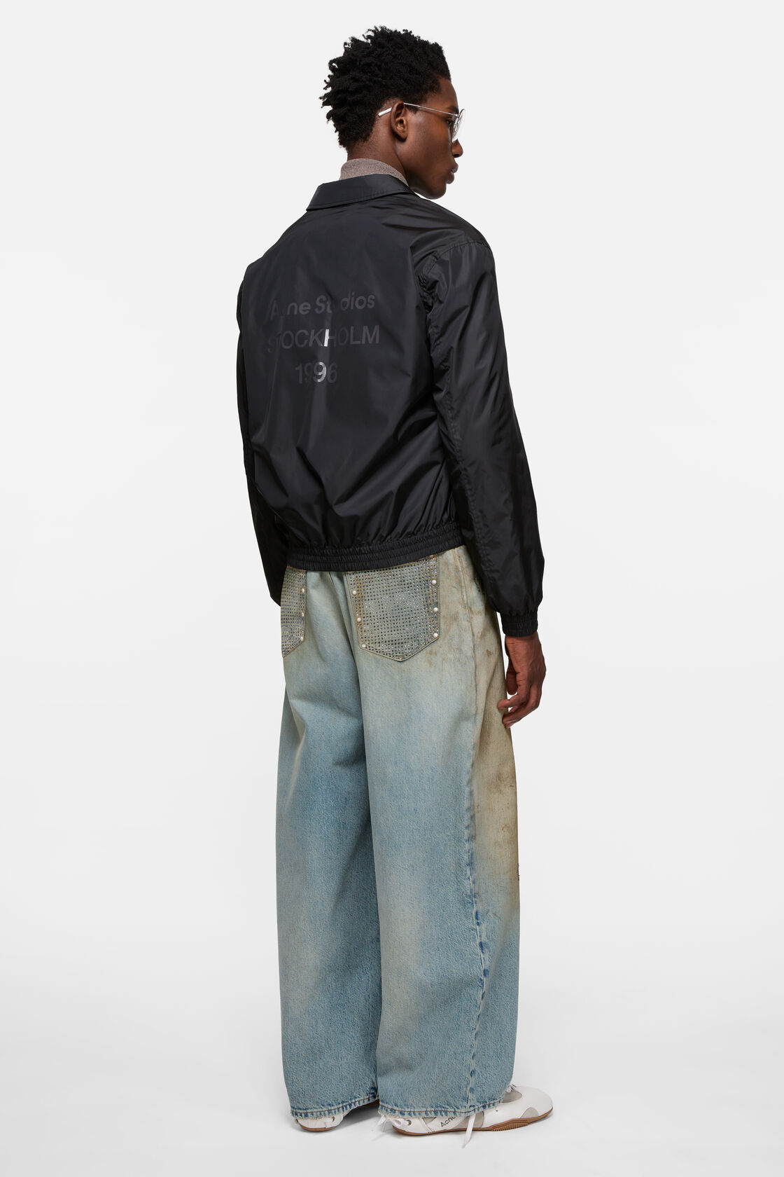 Rhinestone jeans - 2023, Mid blue, 2000x