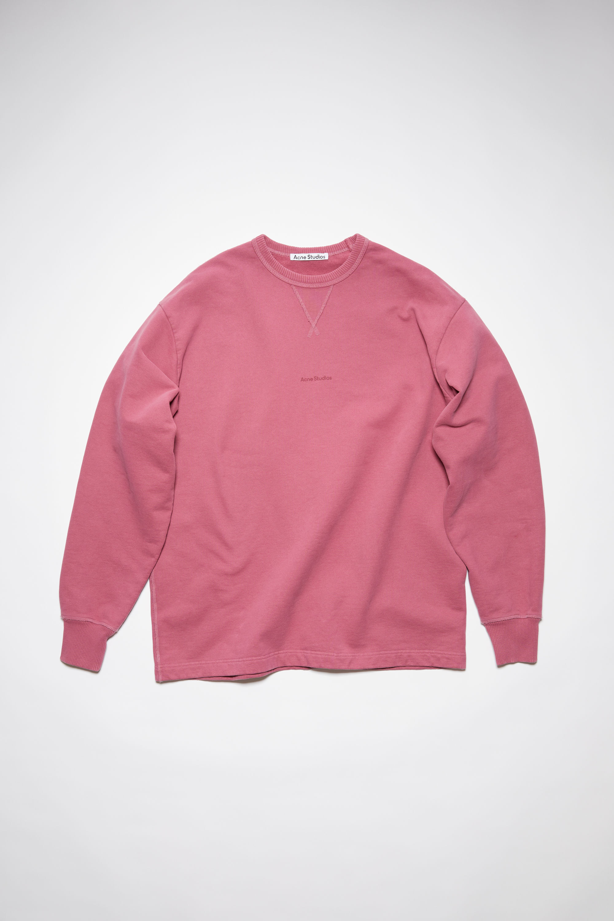 Acne Women's Stamp Logo Sweater - Pink - Sweatshirts