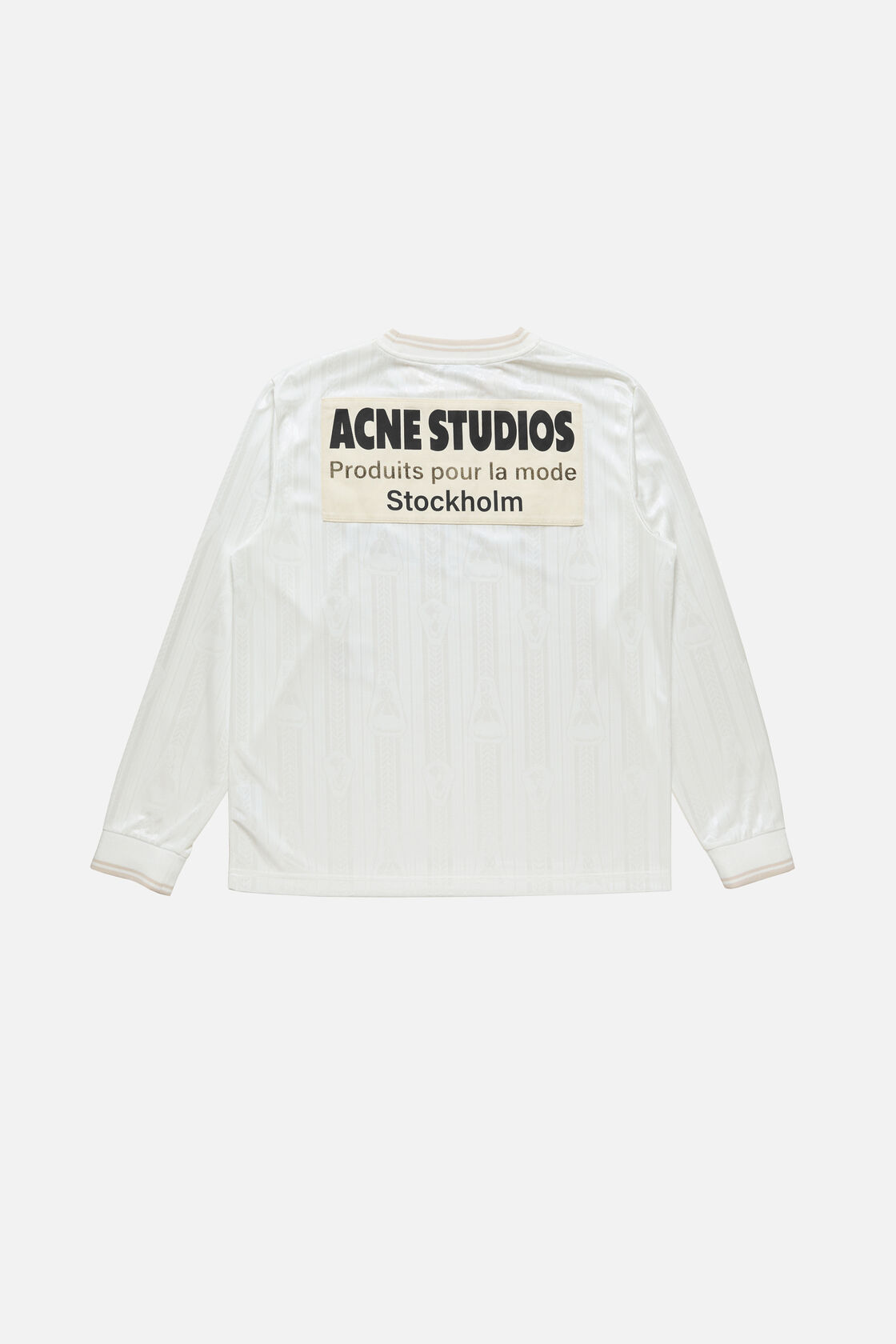 Logo sports jersey top, White, 2000x