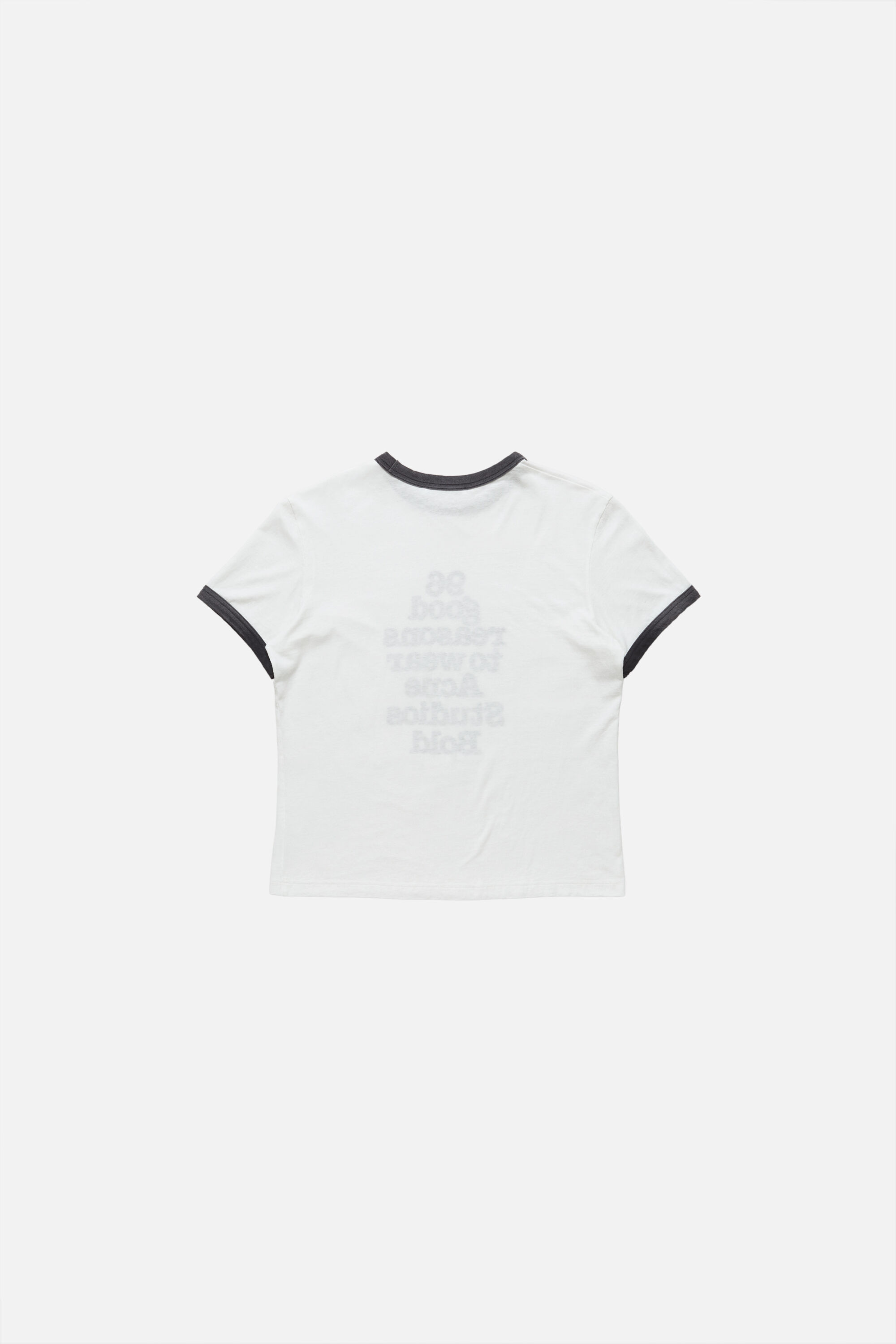 Acne Studios - Graphic t-shirt - White/black