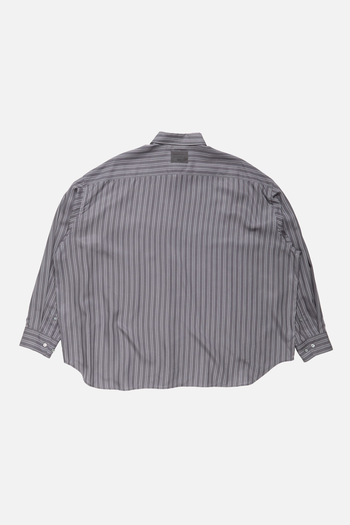 Striped button-up shirt, Purple/mauve, 2000x