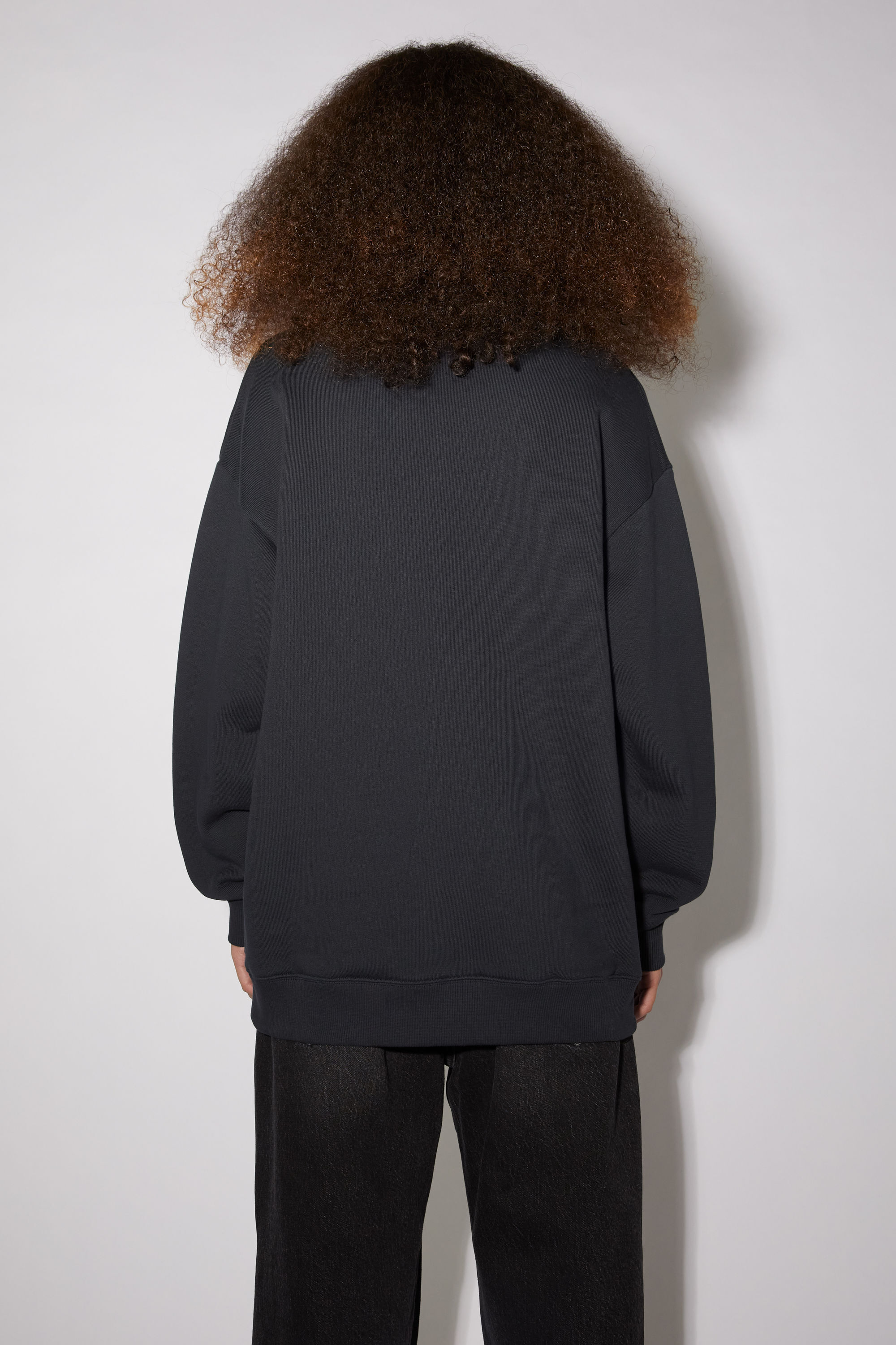 acnestudios リラックススウェットシャツ ネイビー