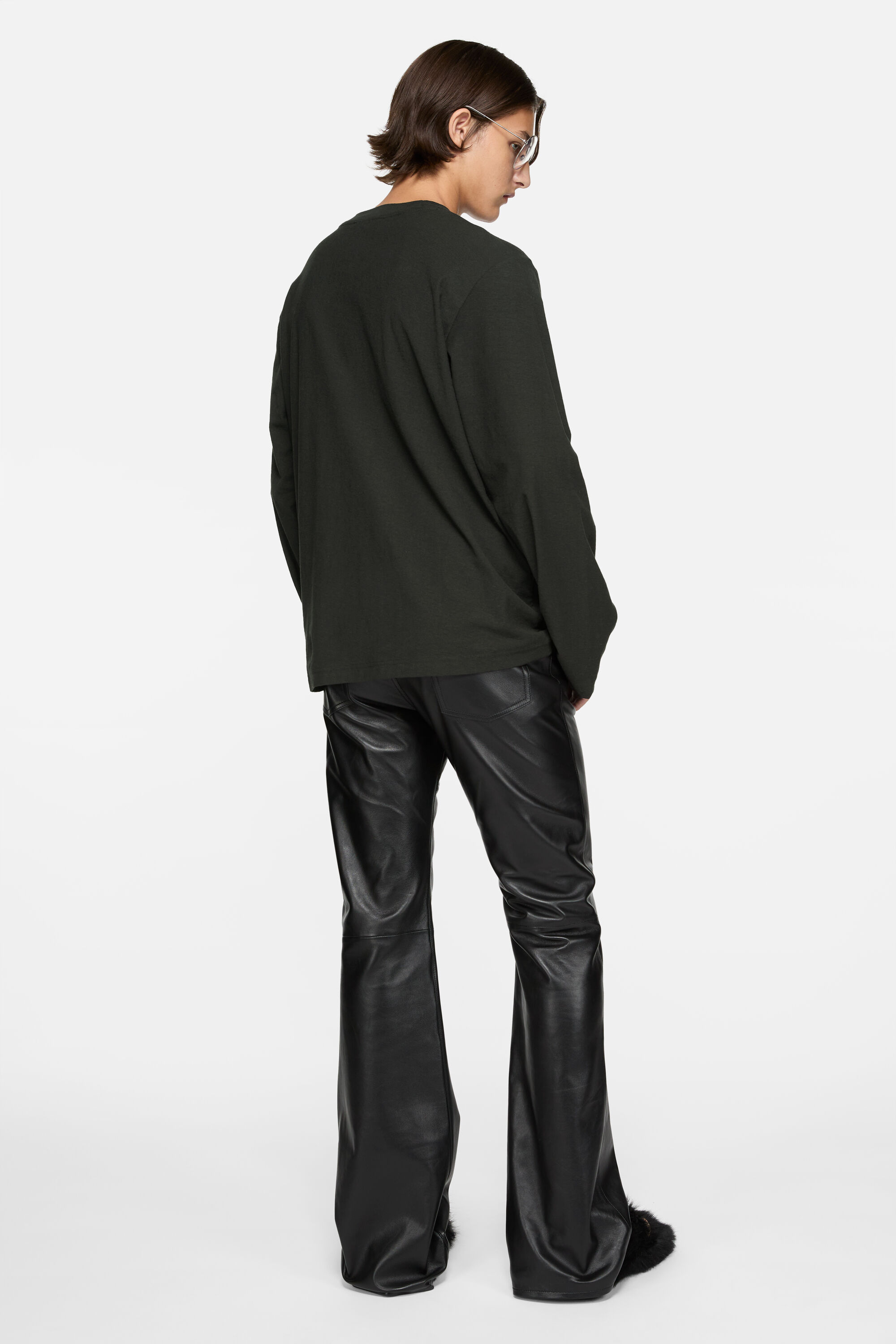 Acne Studios - ロゴTシャツ - リラックスフィット - ブラック