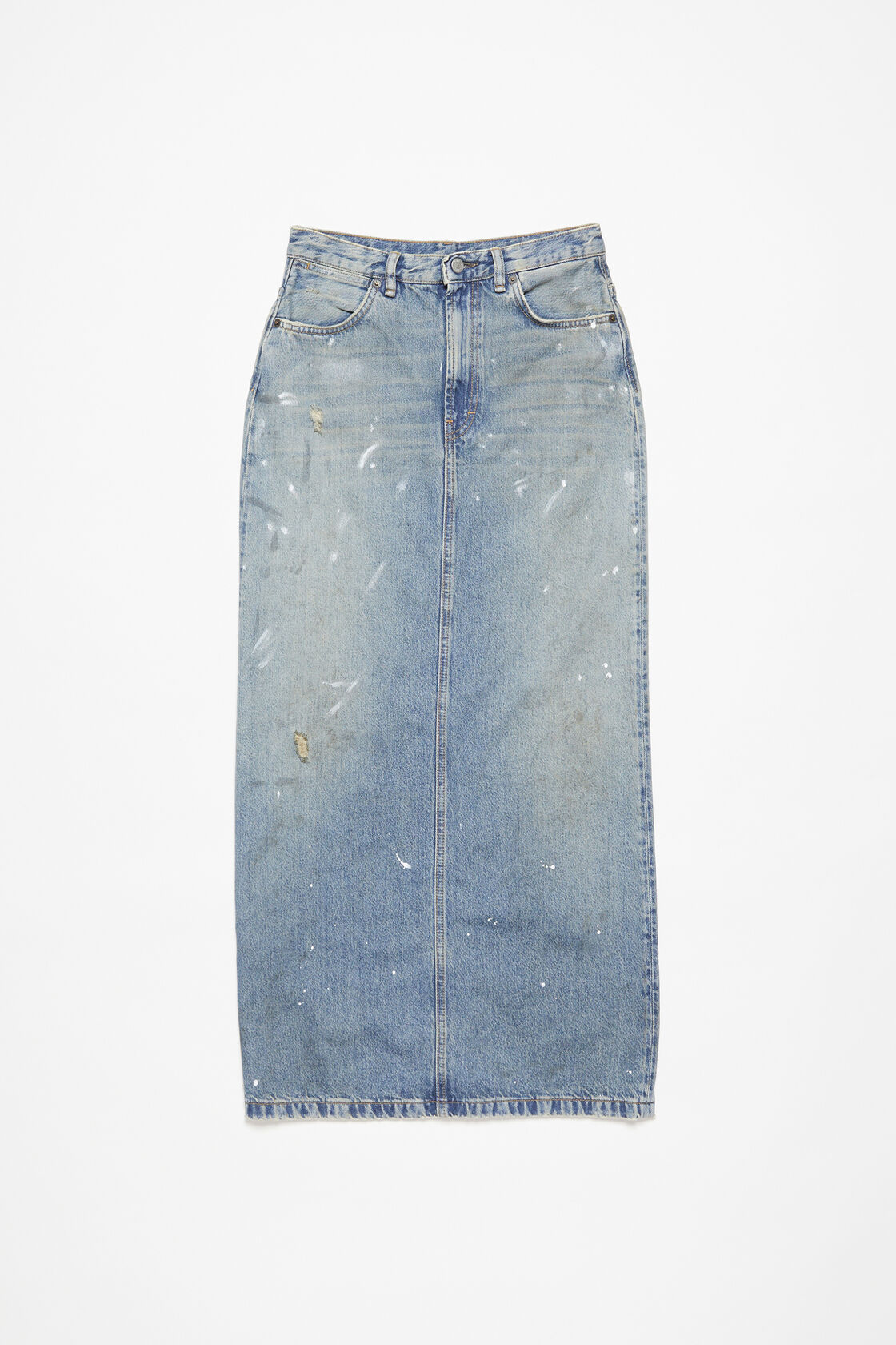 Denim skirt, Light blue, 2000x