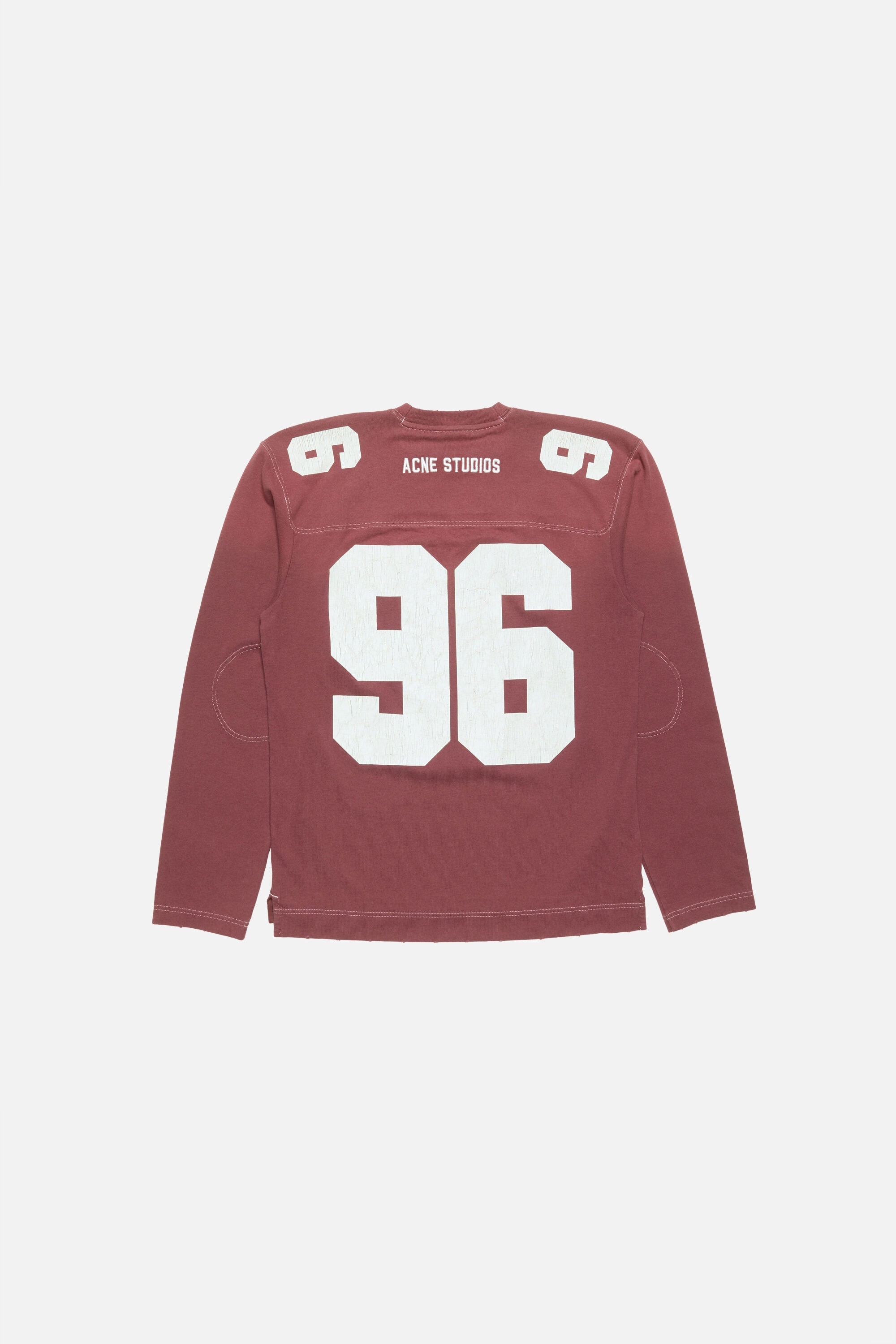 Acne Studios - Logo jersey t-shirt - Faded red