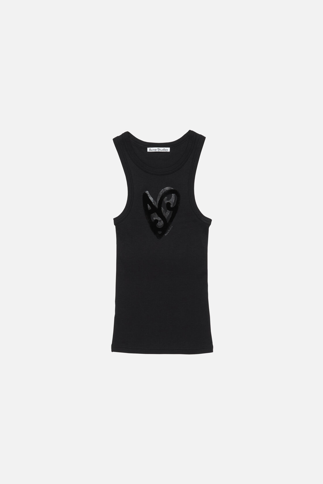 Logo tank top, Black, 2000x