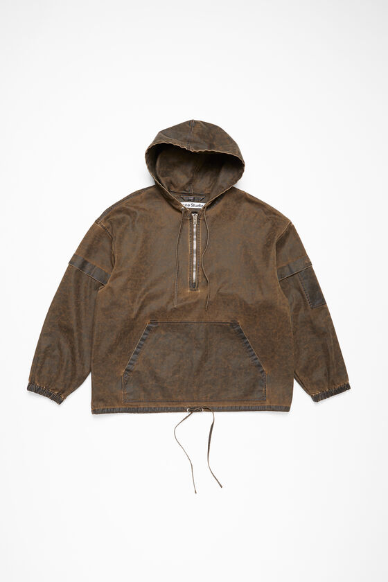 Acne Studios - フーデッドジャケット - ブラウン