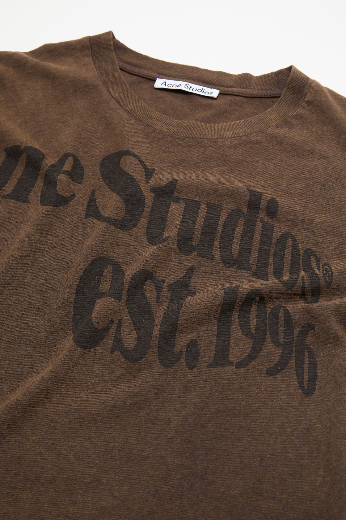 Projection artwork T-shirt, Almond brown, 2000x