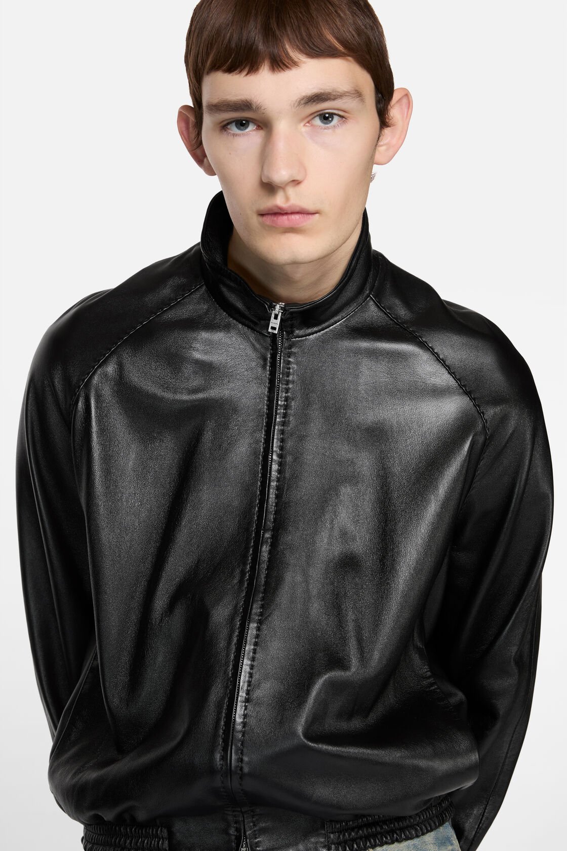 Leather jacket, Black, 2000x