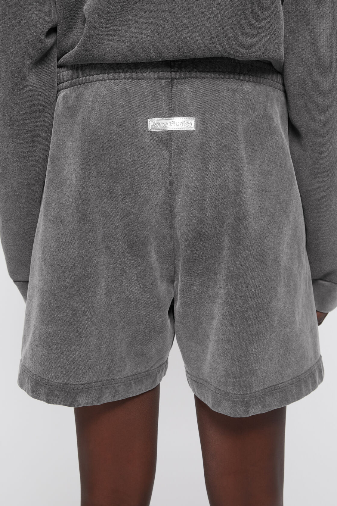 Cotton shorts, Faded black, 2000x