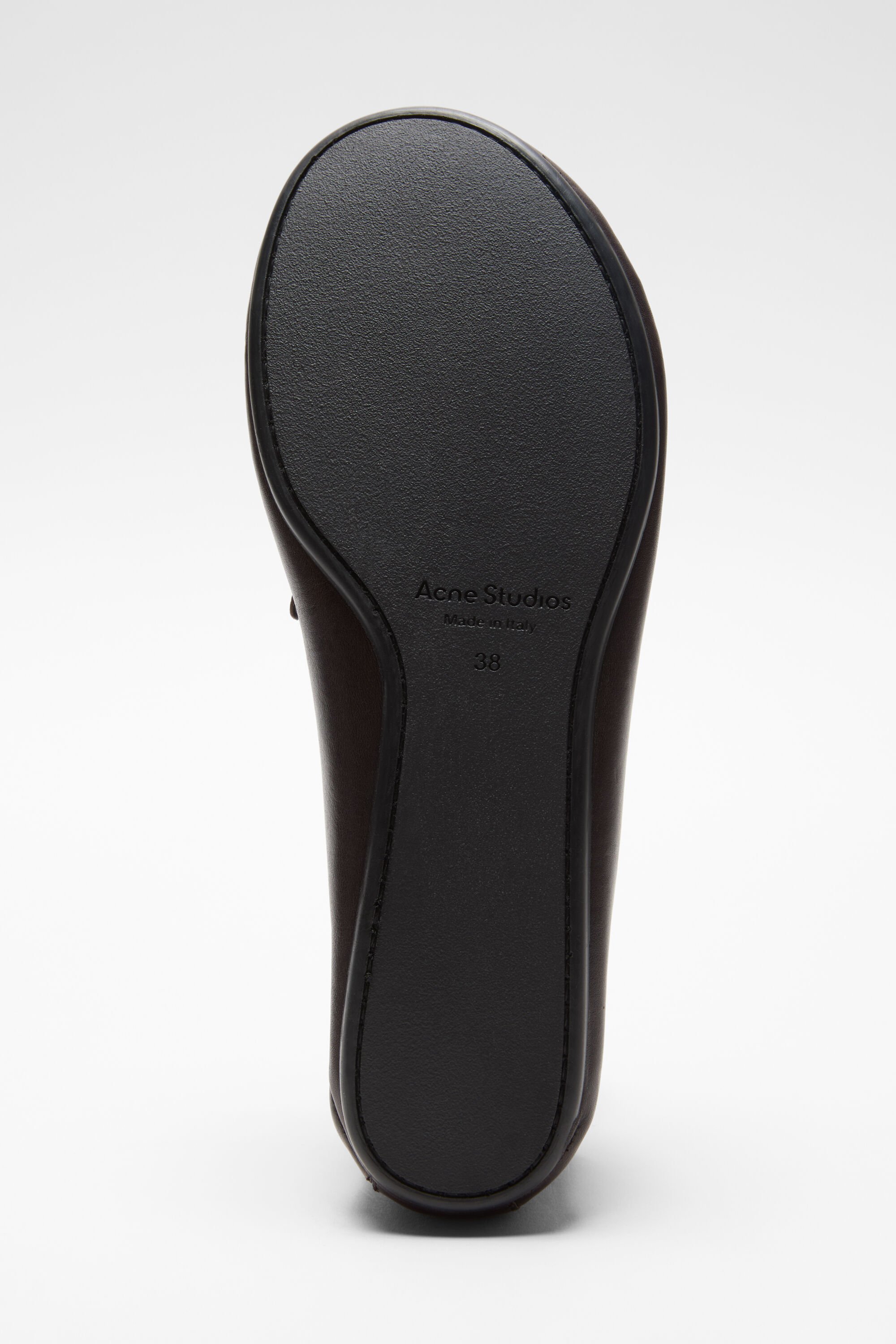 Acne Studios - Leather loafers - Dark brown