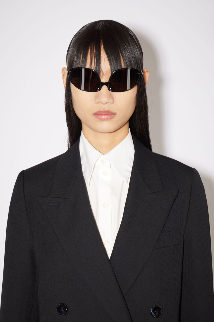 Acne Studios - Double-breasted suit jacket - Black