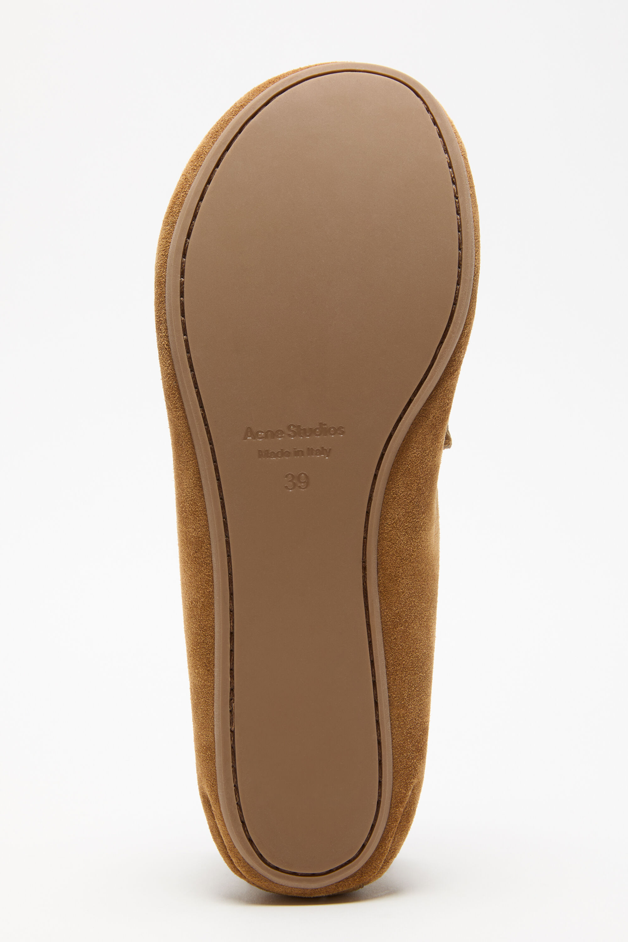 Acne Studios - Suede loafers - Beige/blue