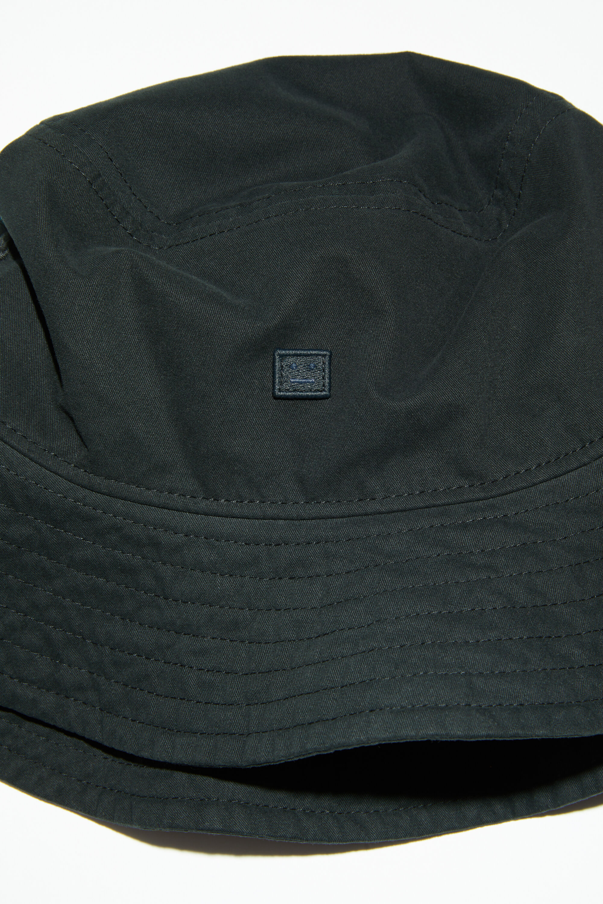 Acne Studios - Micro face patch bucket hat - Black