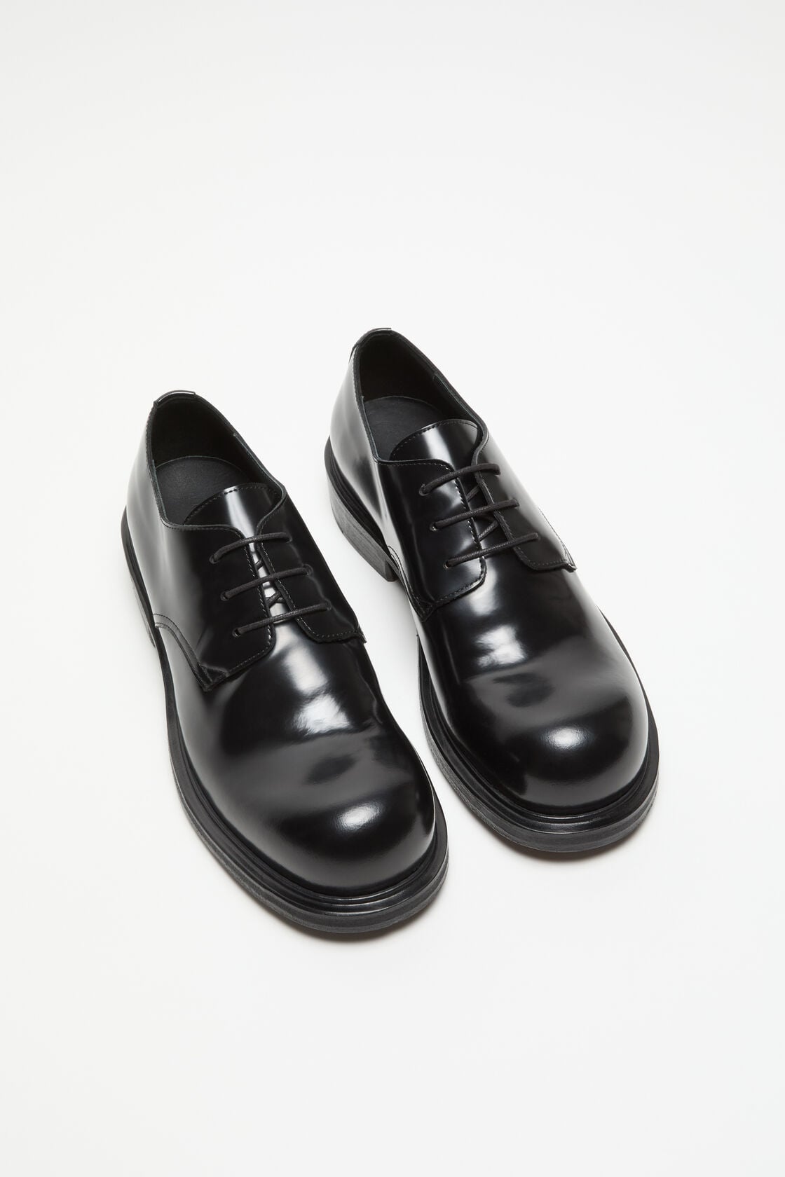 Scarpe in pelle stringate, Nero, 2000x