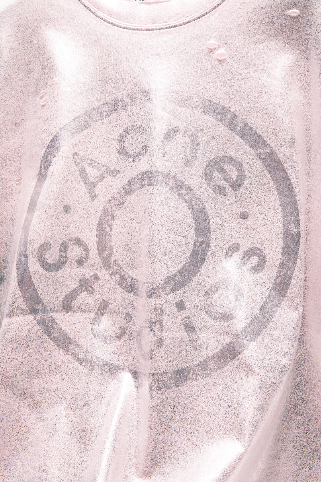 徽标T恤 - 休闲版型, 褪色粉色, 2000x