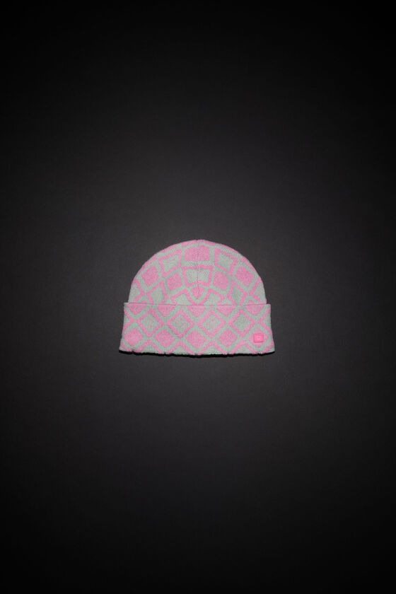 FA-MI-HATS000018, Bubble pink/spring green