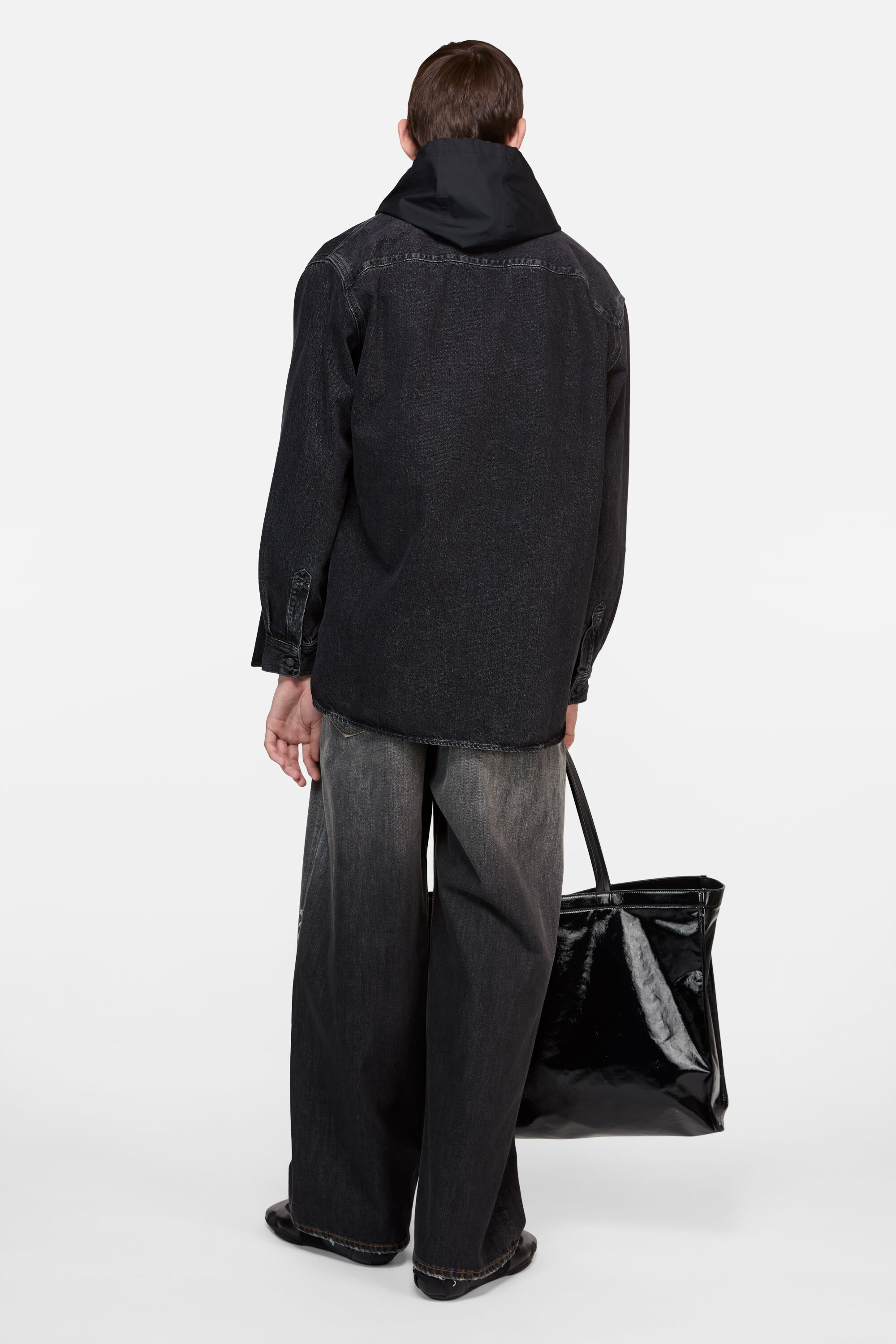 Acne Studios - デニムボタンアップシャツ - リラックスフィット