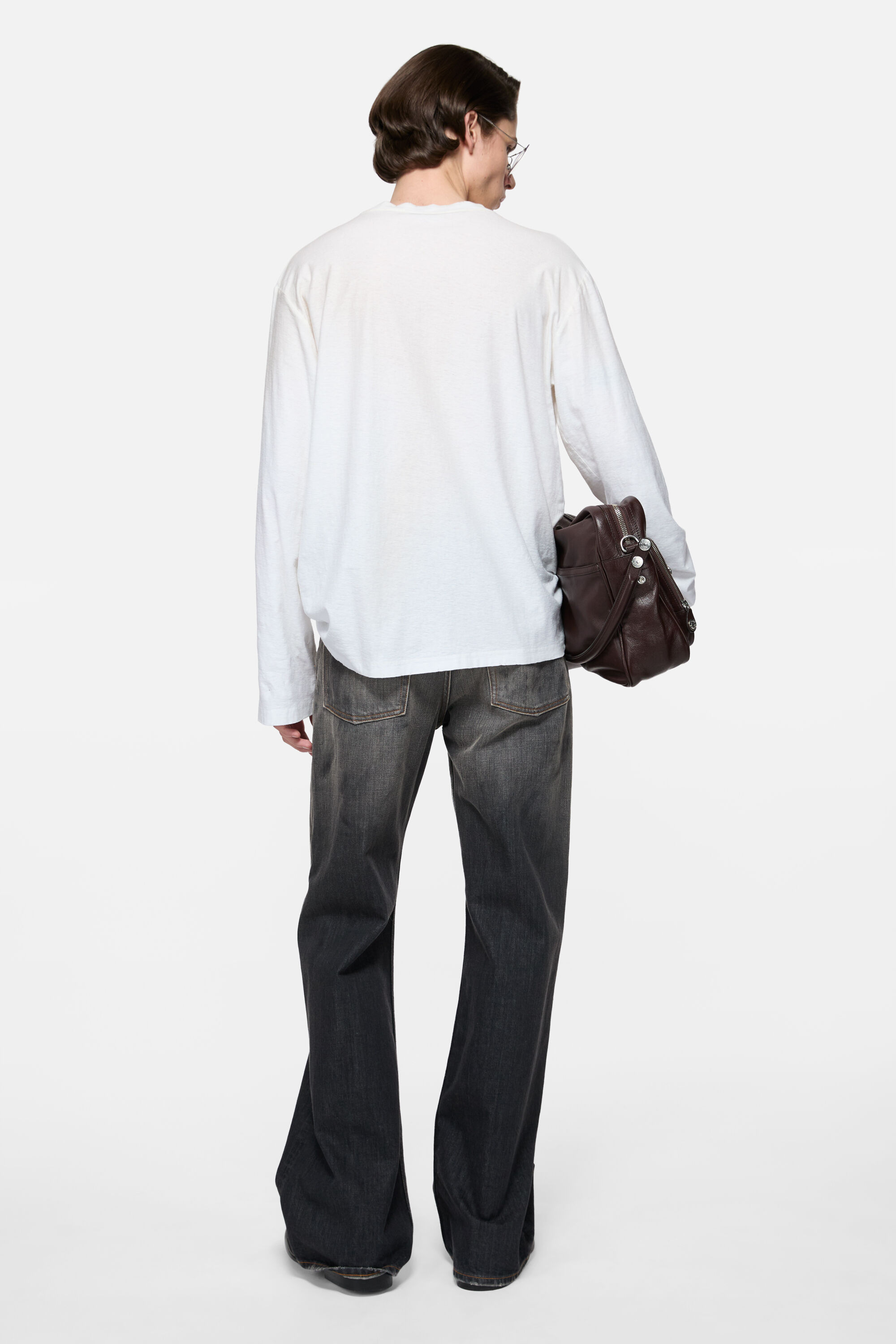 Acne Studios - スプレー仕上げ1996ロゴTシャツ - オフホワイト