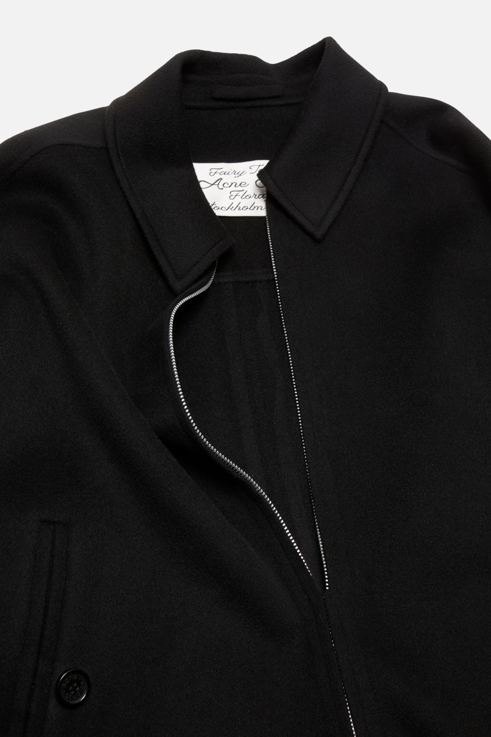 【ほぼ未使用】Acne Studios カシミヤジャケット メンズブラック44 Acne Studios - カシミヤジャケット - ブラック