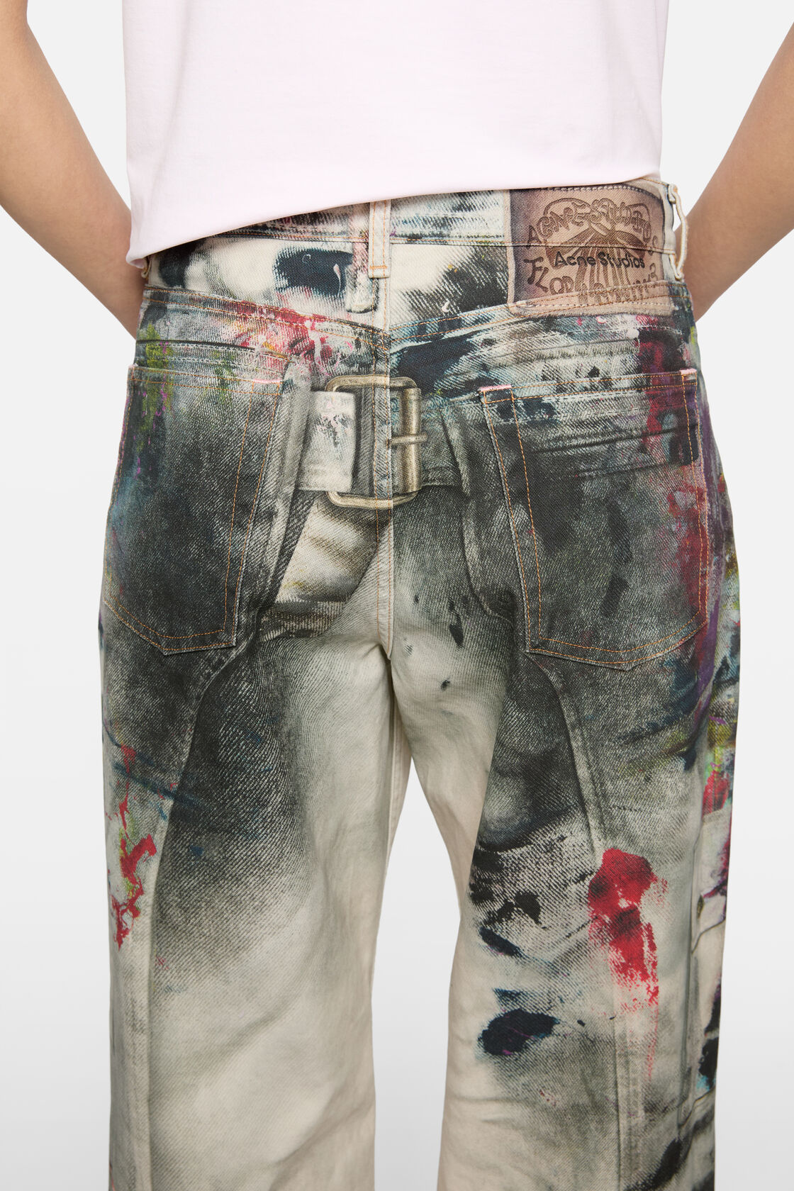 Loose fit jeans - 1981, White/multi, 2000x