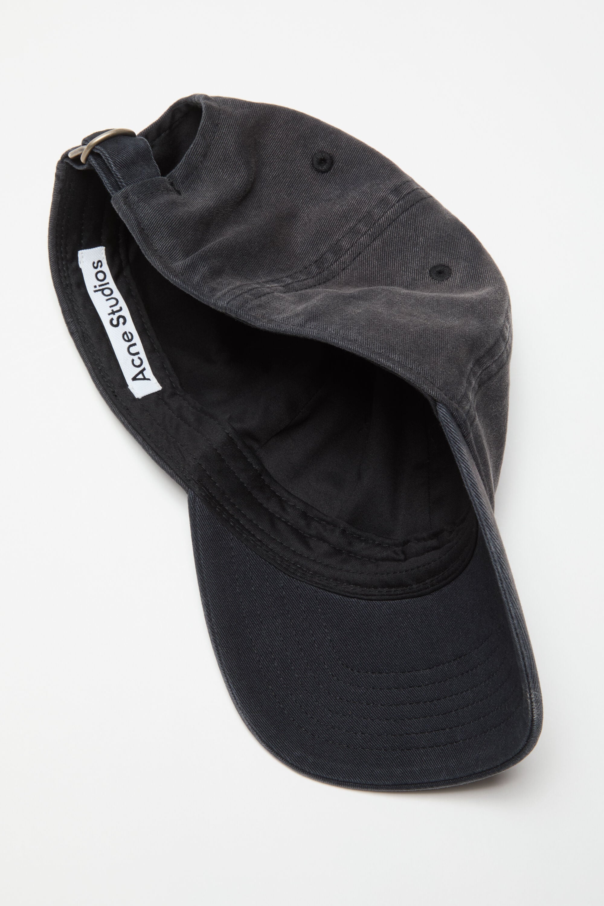 Acne Studios - Faceスタッドキャップ - ウォッシュドブラック
