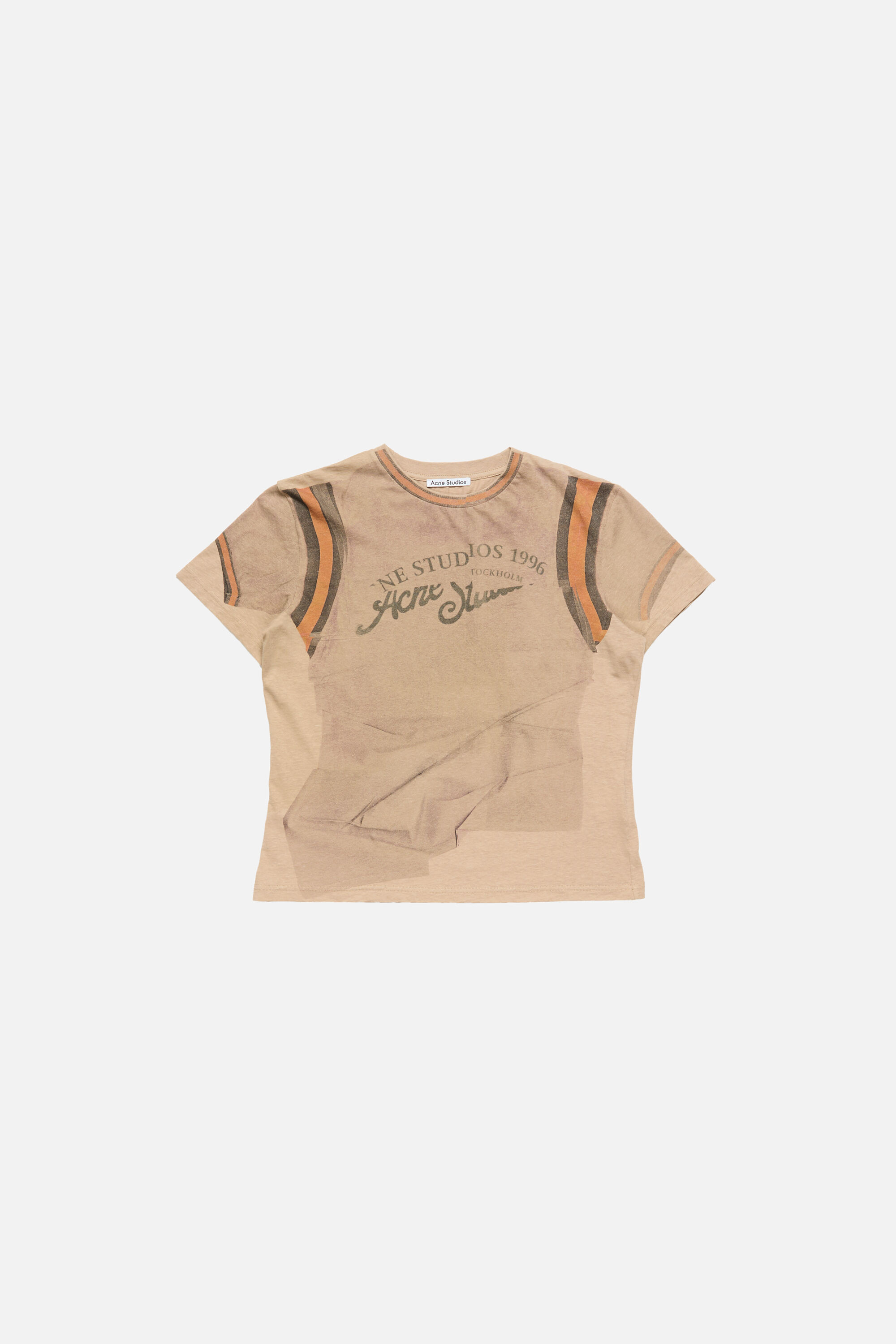 Acne Studios - Graphic t-shirt - Sand beige
