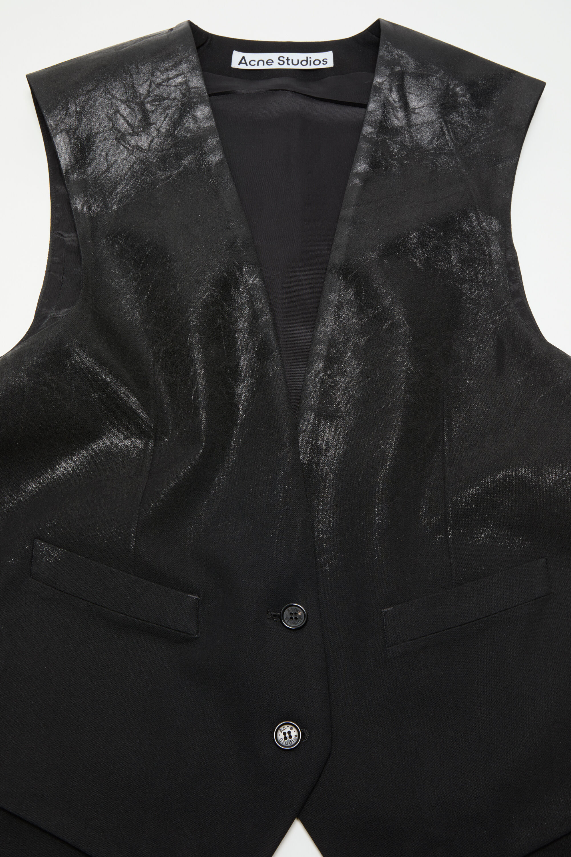 Acne Studios - Degradé vest - Black