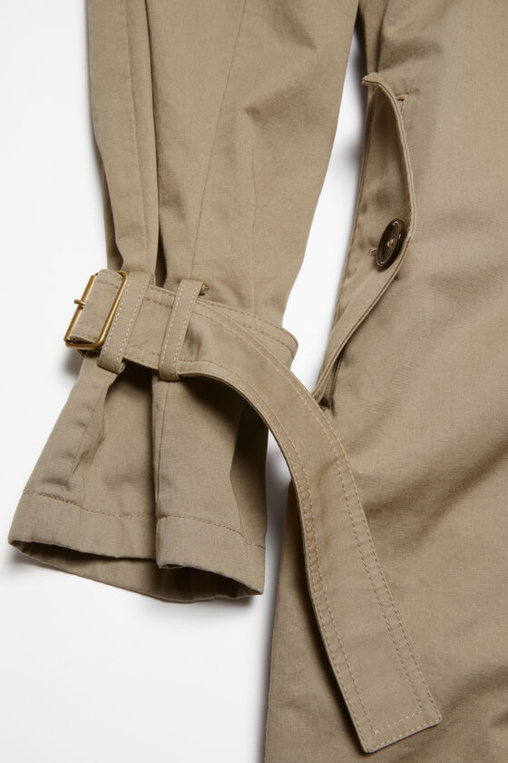 Acne Studios - Trenchcoat mit Schalkragen - Schlammbraun