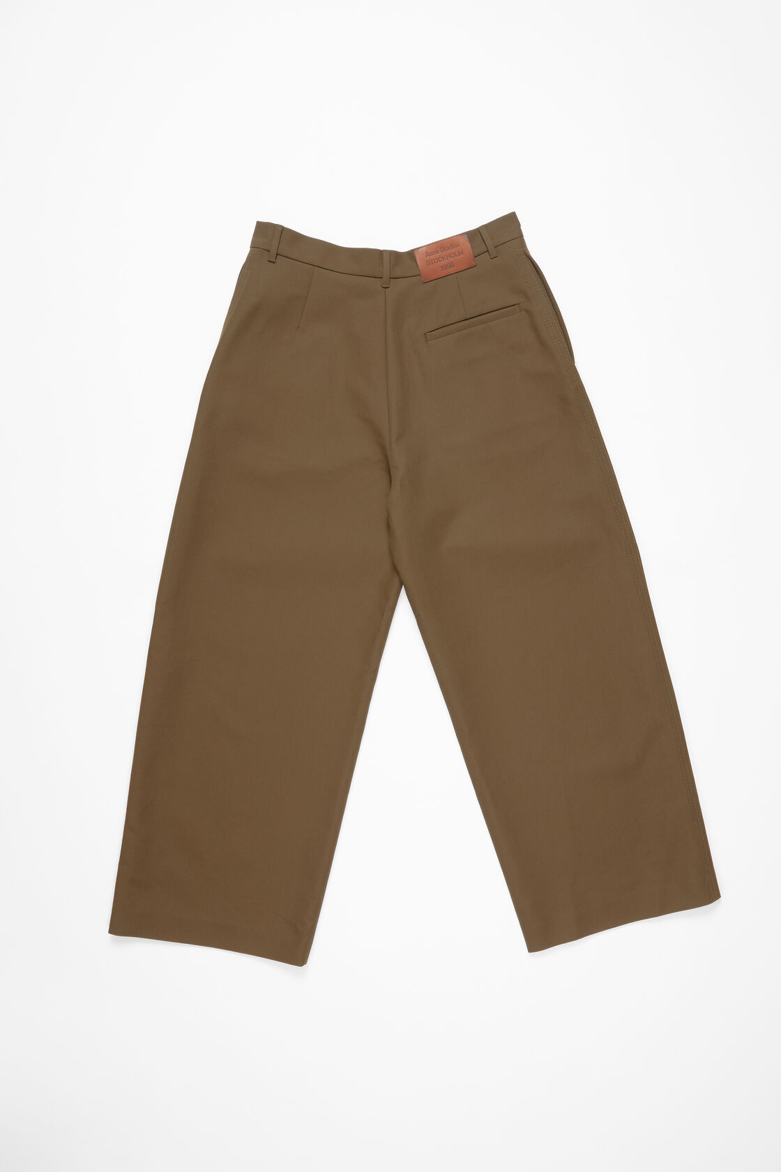 Twill trousers, Olive green, 2000x
