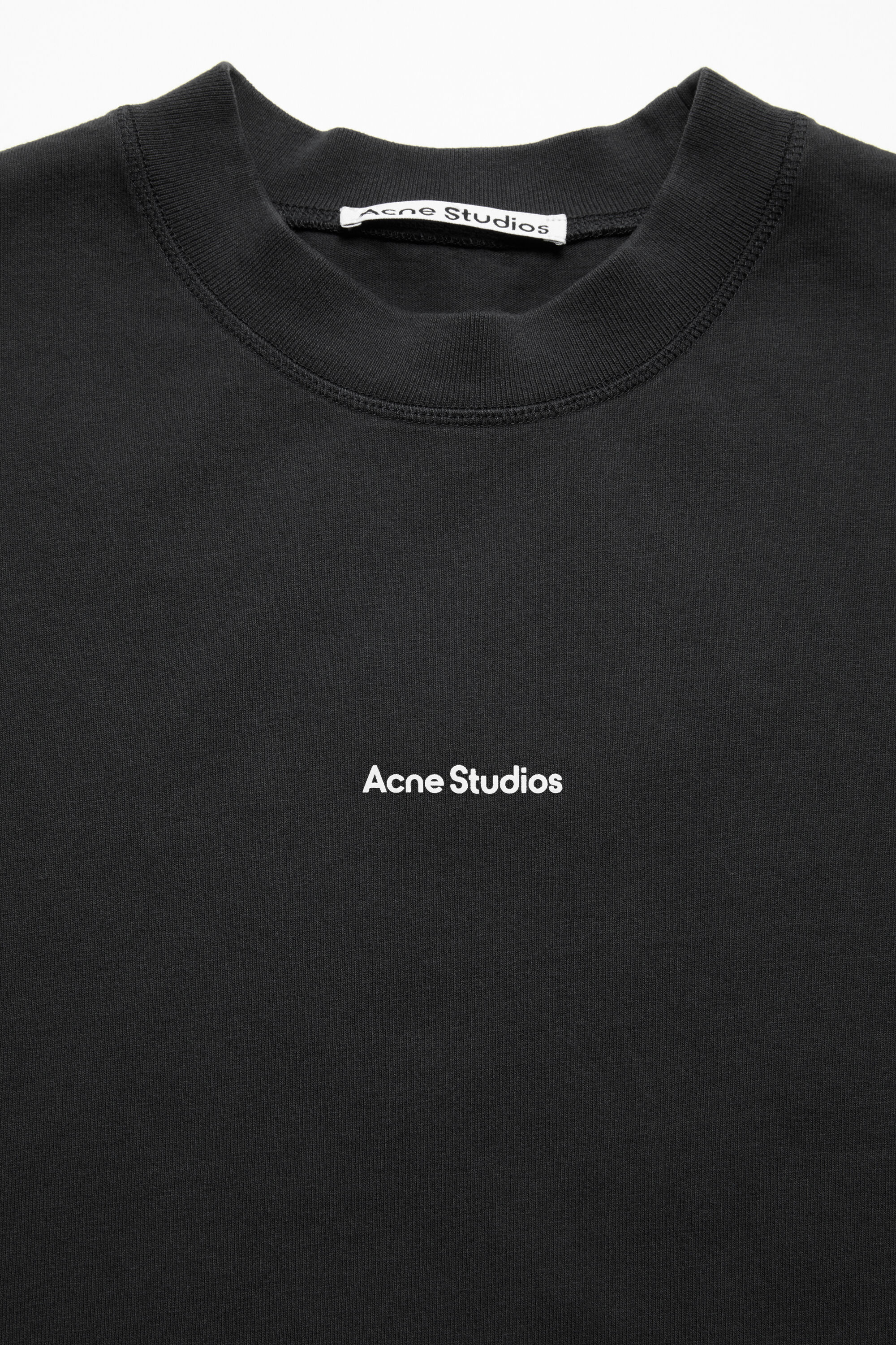 Acne Studios - ロゴTシャツ - ブラック