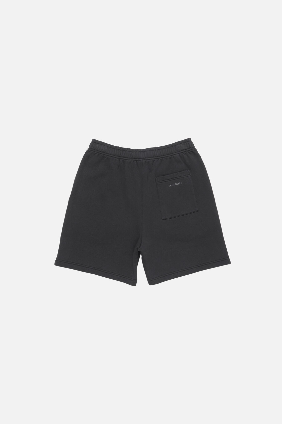 Fleece shorts, Black, 2000x
