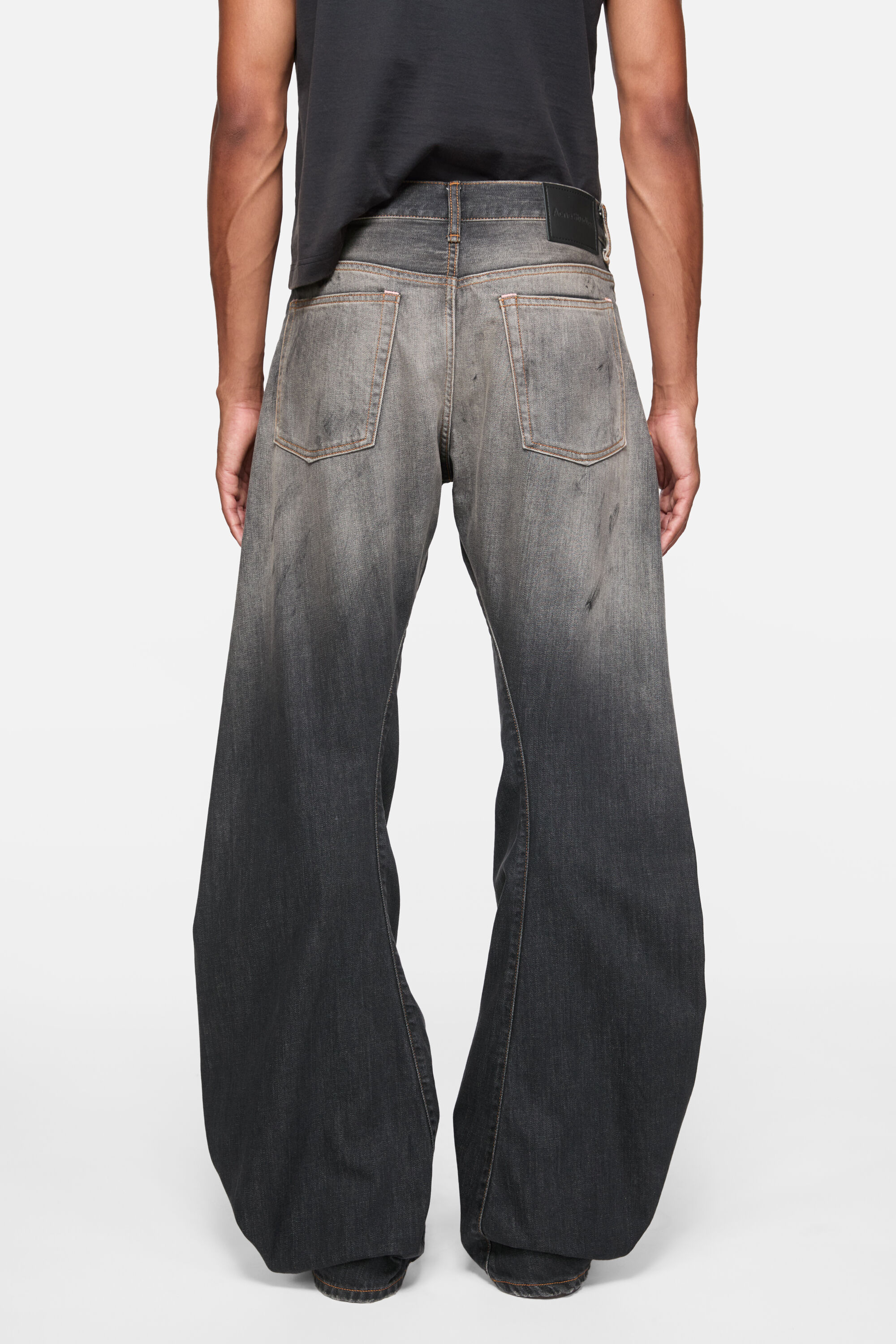 AcneStudios ルーズフィットジーンズ 2021M ブラック 29 32 Acne Studios - ルーズフィットジーンズ - 2021F - ブラック