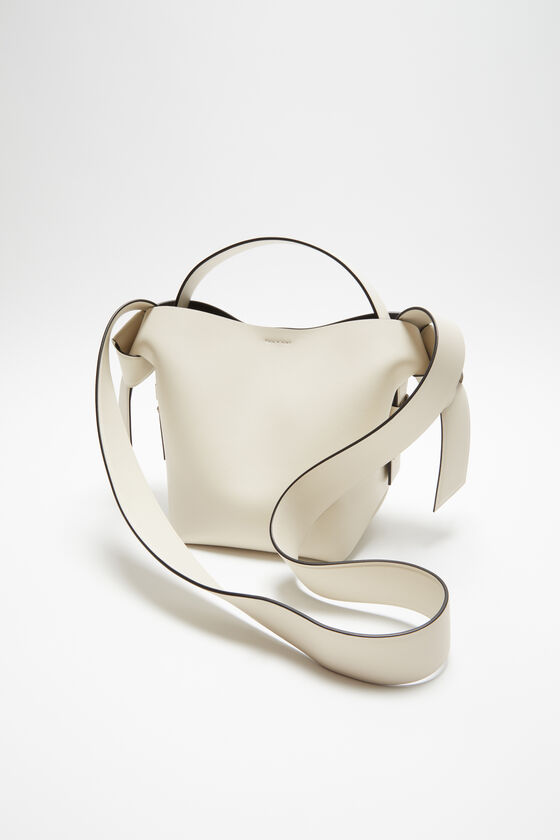 Acne Studios - Musubi mini shoulder bag - White/black