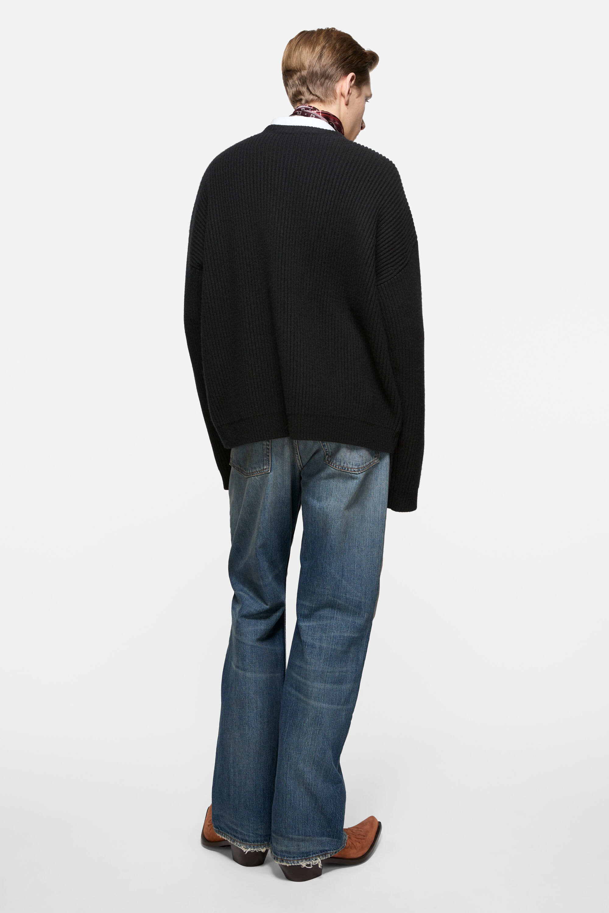 BONCOURA 38 シーマンズセーター　ブラック BONCOURA 38 シーマンズセーター ブラック BONCOURA シーマンズ