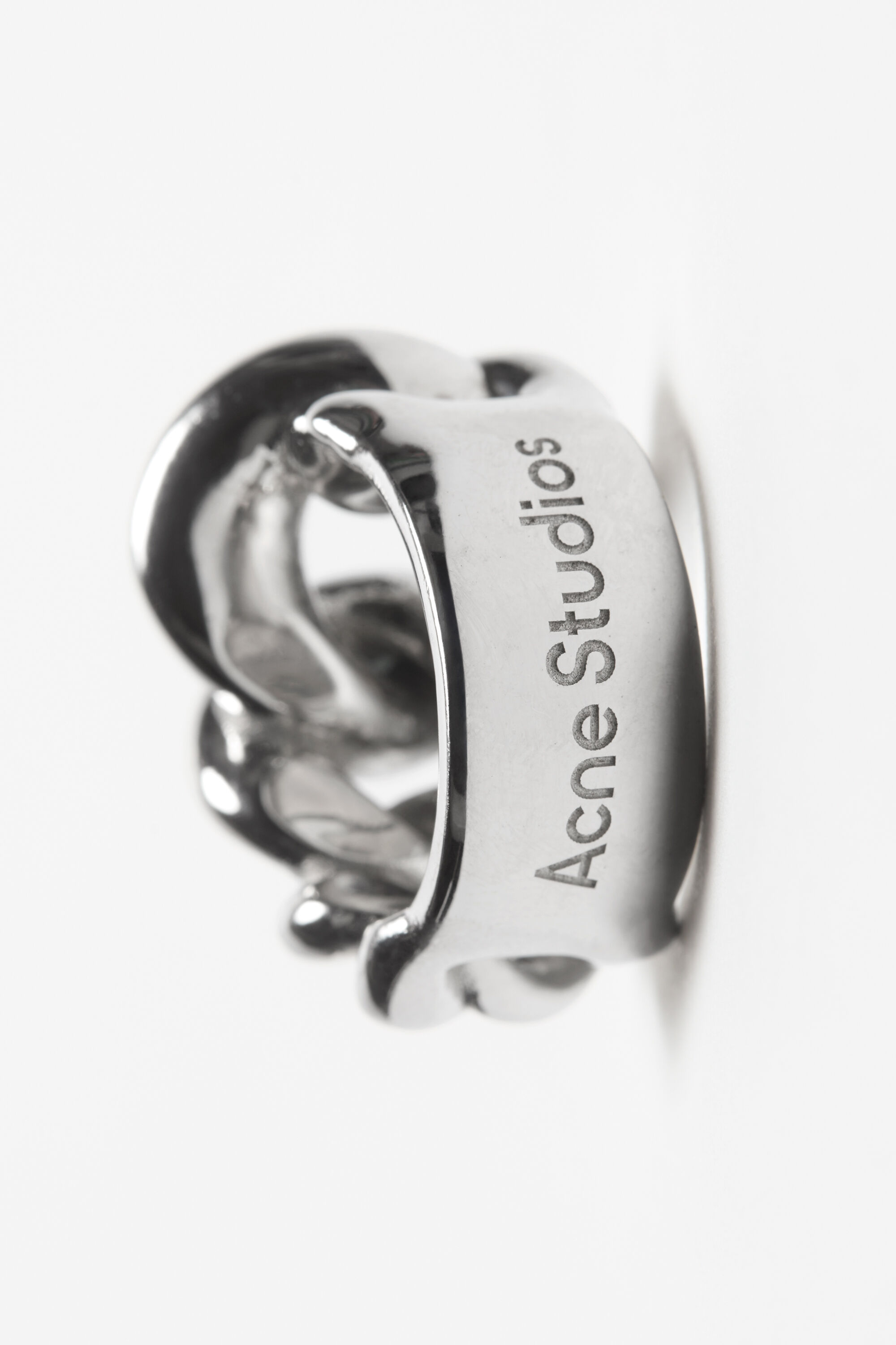 acne studios リング Acne Studios - Crystal ring - Silver