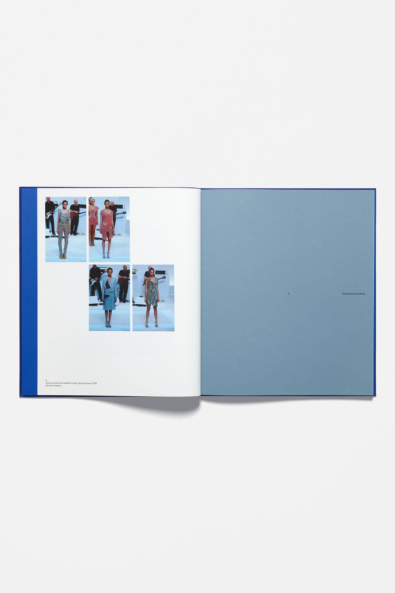 Acne Studios - Reference: Hussein Chalayan - Blue
