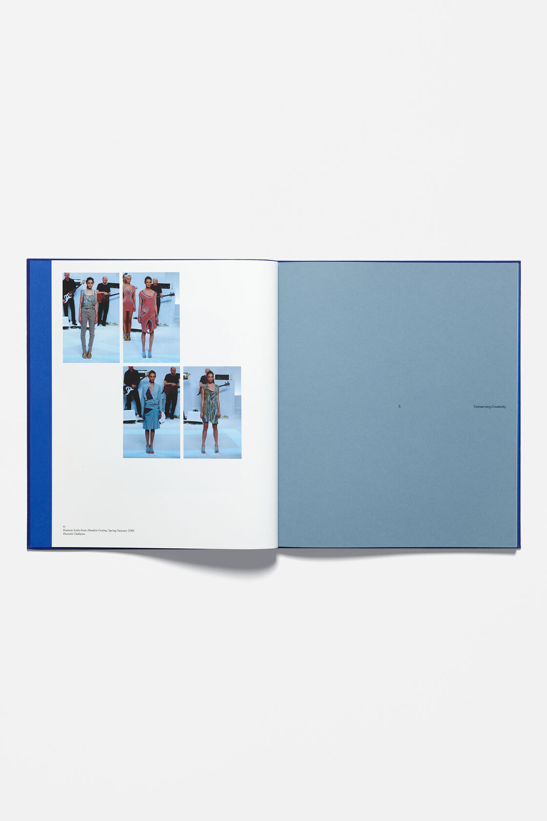Reference: Hussein Chalayan, Blue, 2000x