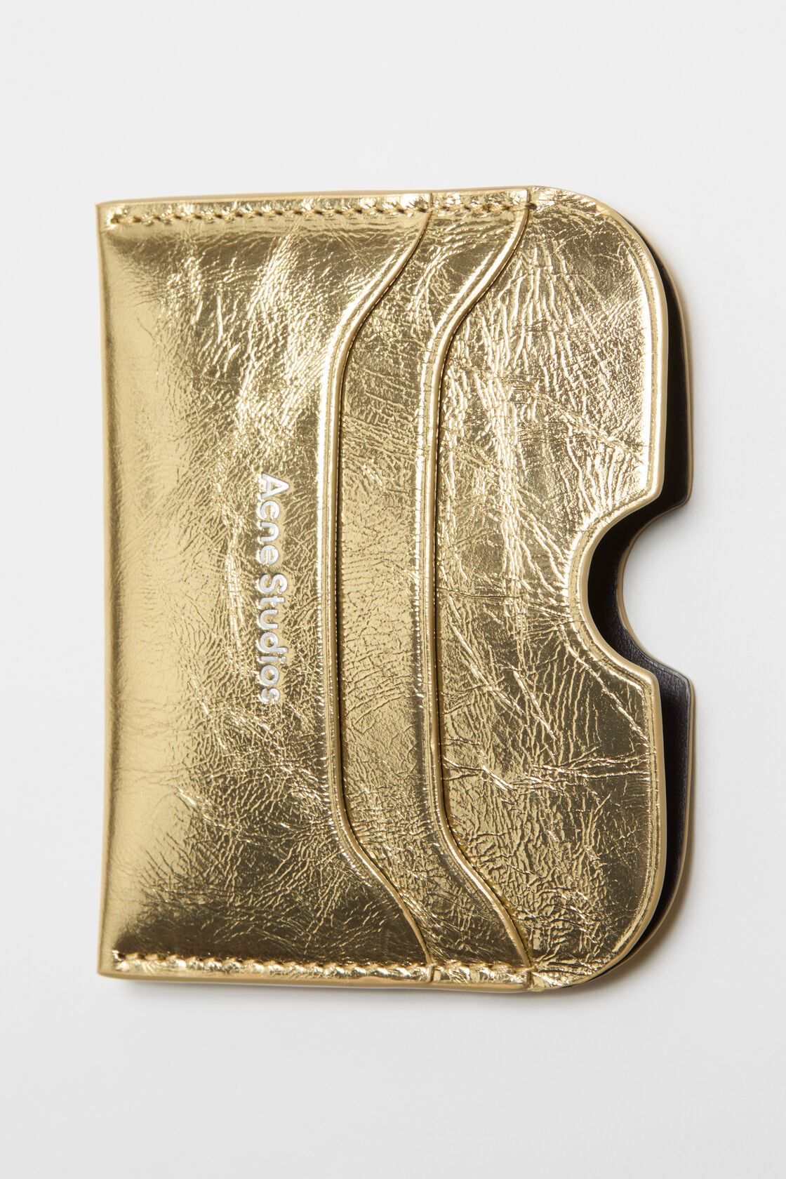 レザーカードホルダー, ゴールド, 2000x