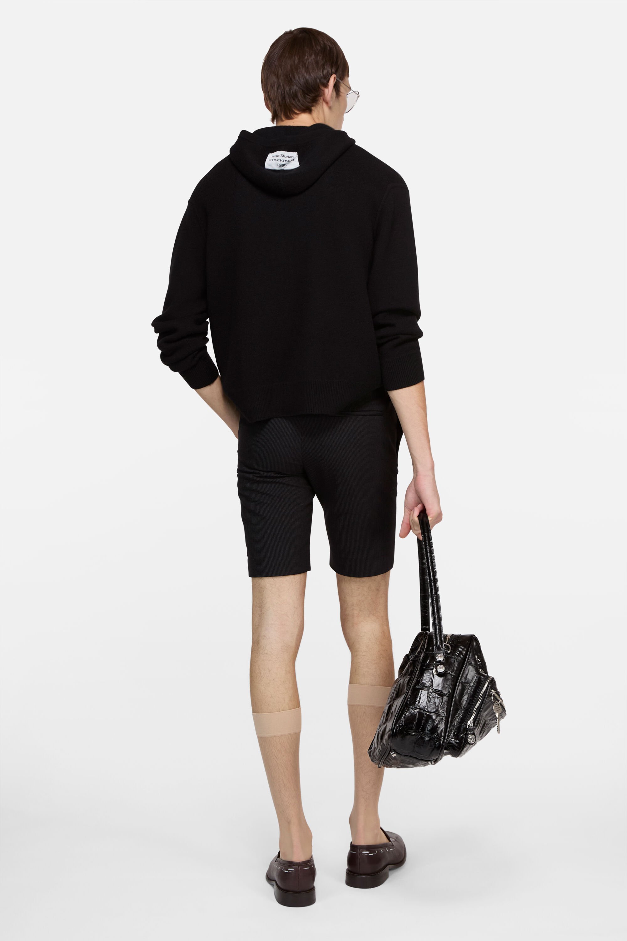 Acne Studios - カシミヤフーディ - ブラック