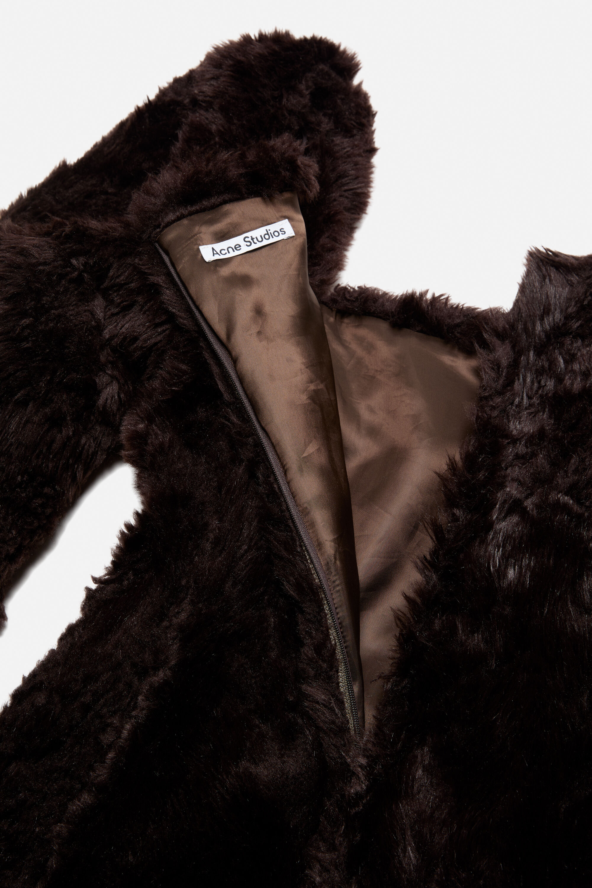 【Acne studios】ブラウンファーコート Acne studios】ブラウンファーコート