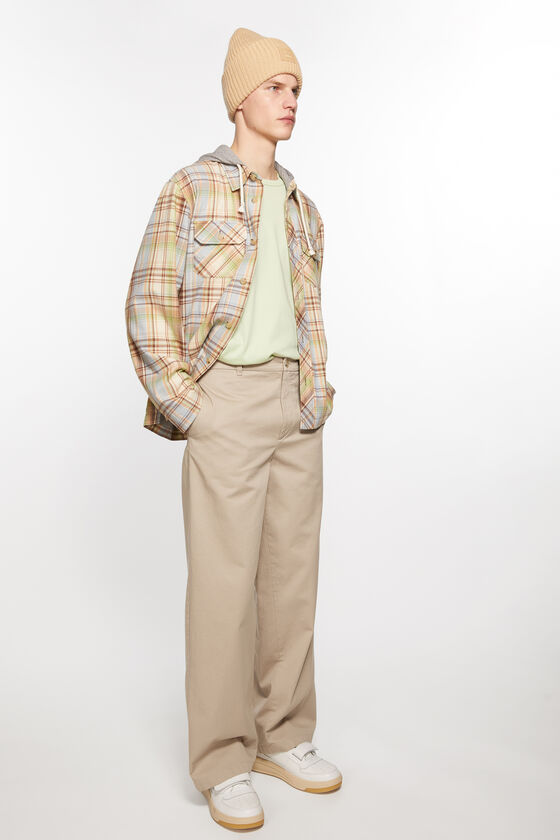 Acne Studios - Chino twill trousers - Sand beige