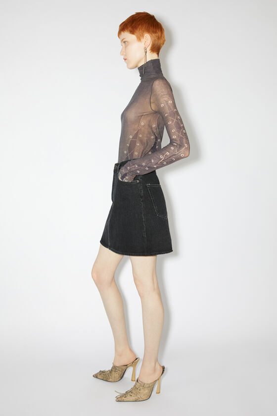 Acne Studios - デニムミニスカート - ブラック 