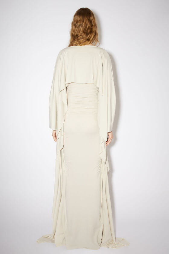 Acne Studios - ドレープドレス - クレイベージュ 