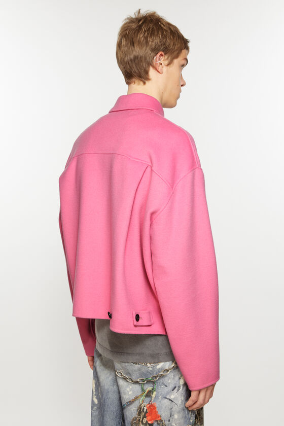 Acne Studios - ウールジッパージャケット - バブルピンク