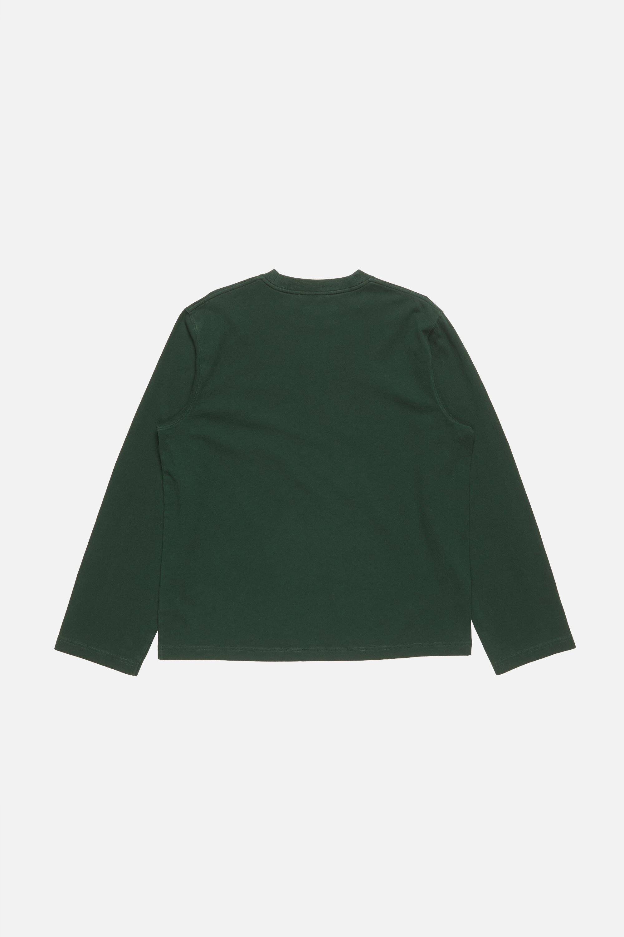 Acne Studios - ロゴジャージーTシャツ - Dark green
