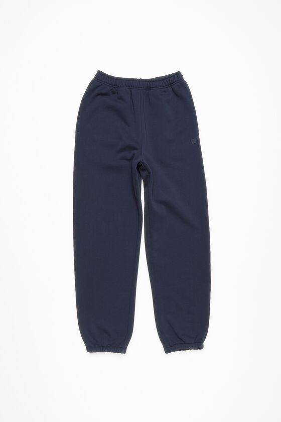 Acne Studios - コットンスウェットパンツ - ネイビーブルー