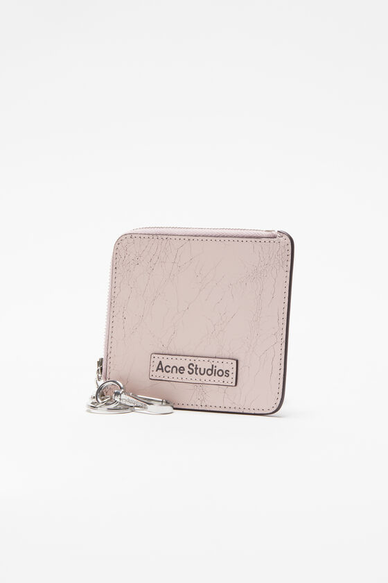 Acne Studios - ジップレザーウォレット - パステルピンク